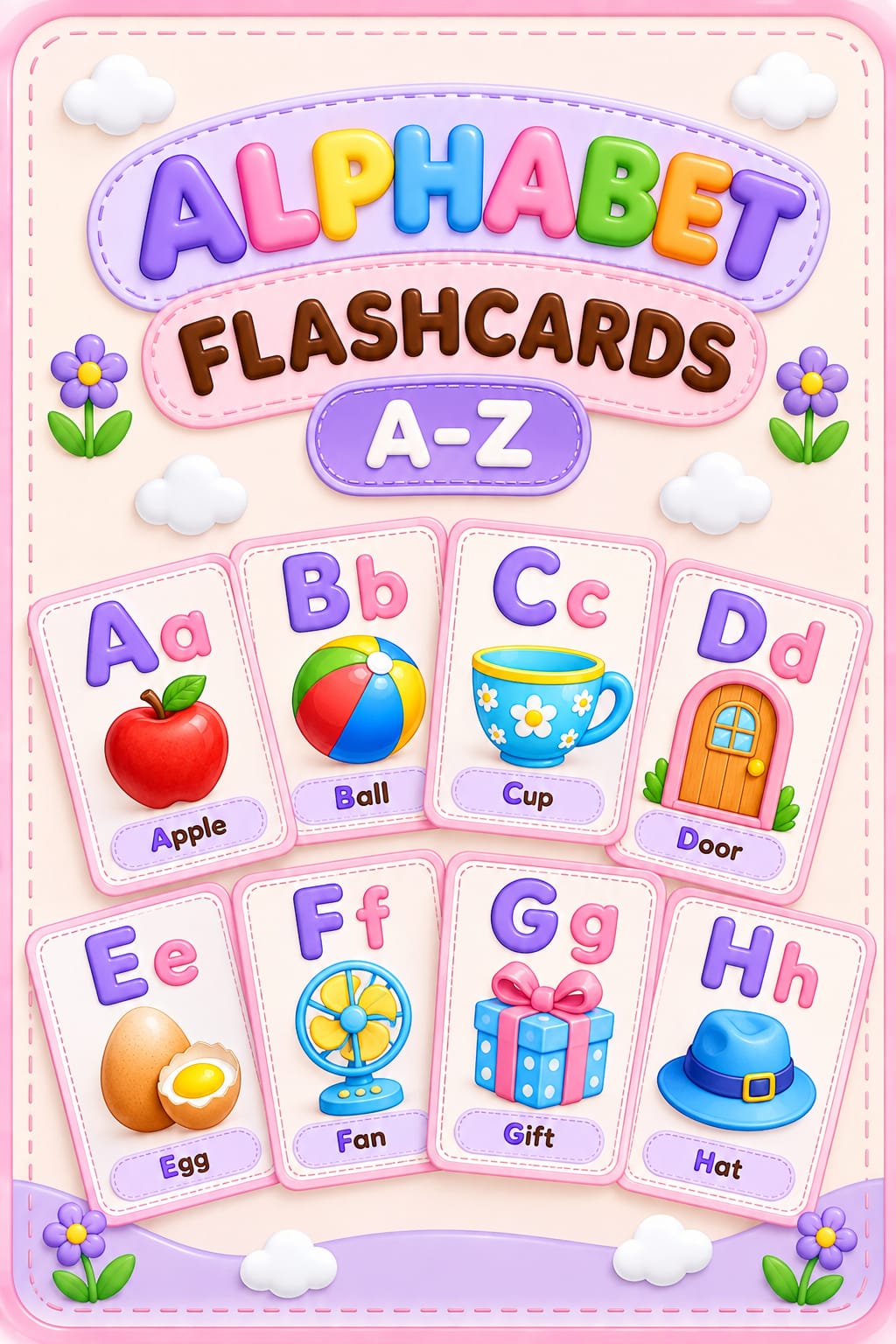 Alphabet Flashcards A-Z - Digi Corner