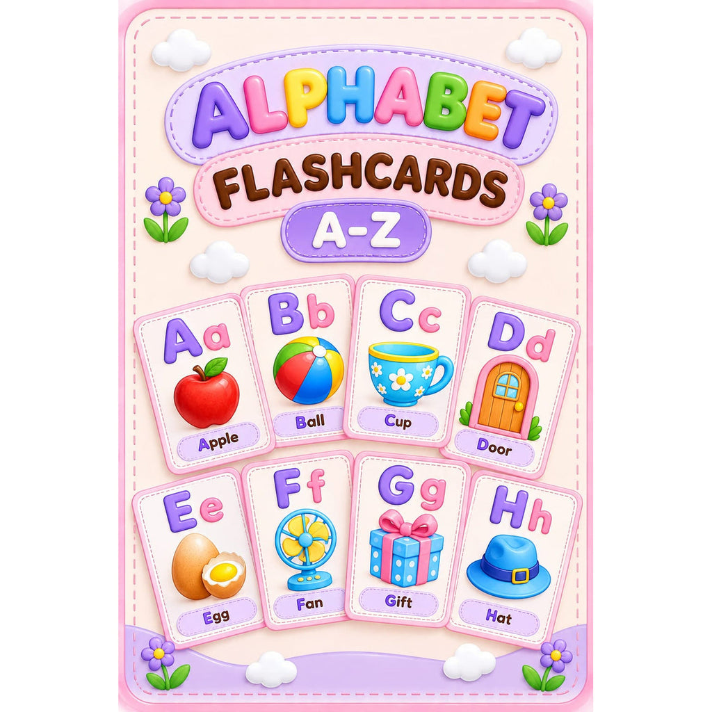 Alphabet Flashcards A-Z - Digi Corner