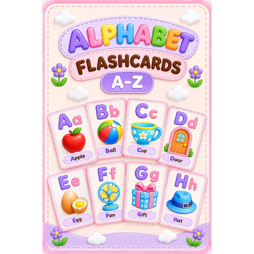 Alphabet Flashcards A-Z - Digi Corner