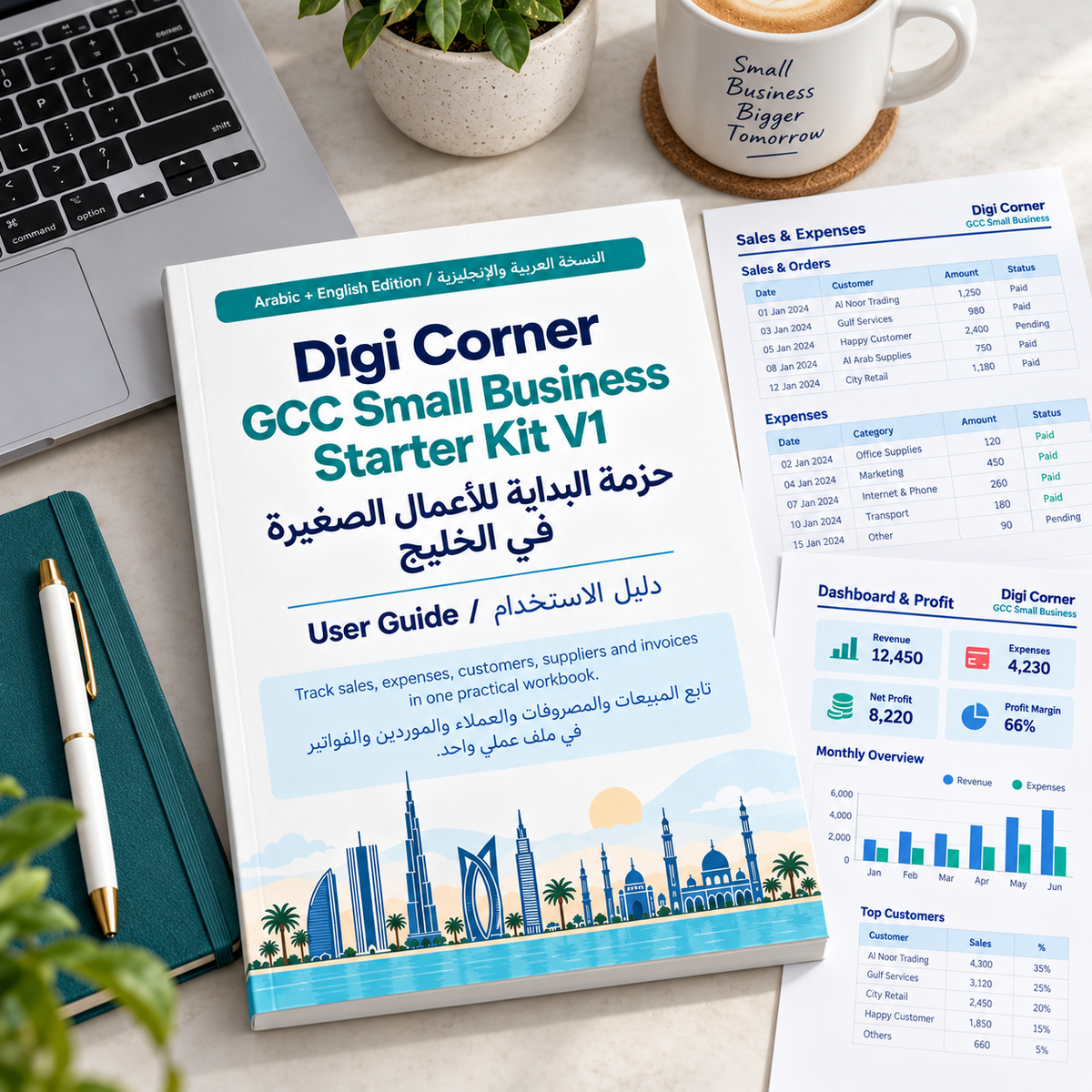 GCC Small Business Starter Kit lifestyle preview